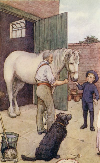 Scène de The Slowcoach, par Edward Verrall Lucas - Mary V. Wheelhouse